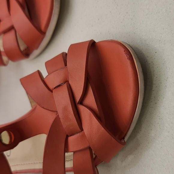SALMON pink sandals Elcherry - Picture 7 of 10